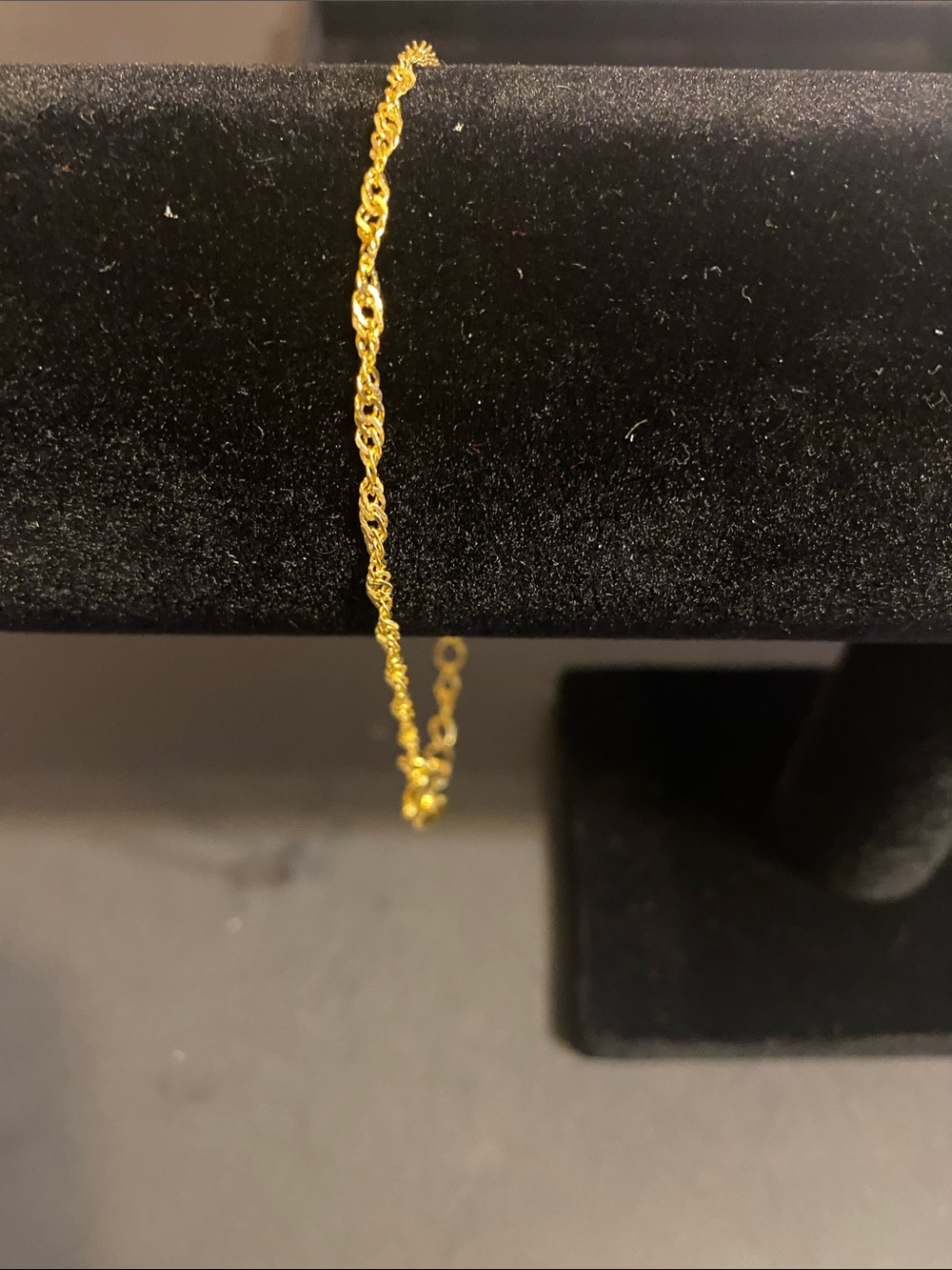 Fashion Jewelry Gold Twisted Rope Bracelet for Women